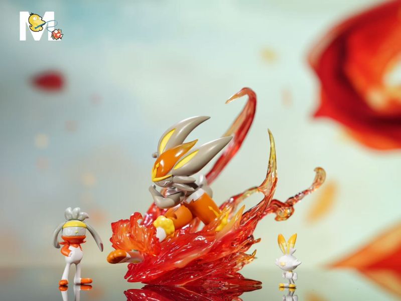 【預定】摸魚 禦三家系列火系第五彈 閃焰王牌進化組 