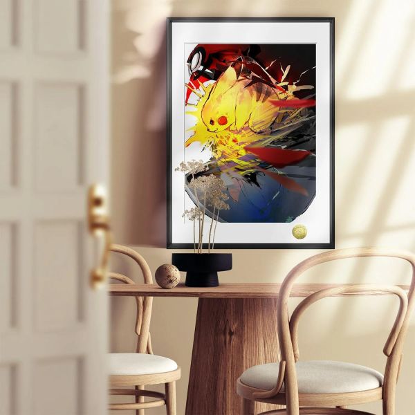 【海外代購】皇呱 《上吧！皮卡丘》寶可夢裝飾畫 午睡毯  地毯 