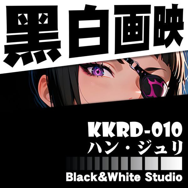 【海外代購】黑白畫映 B&W 韓蛛俐 立體裝飾畫 KKRD-010 