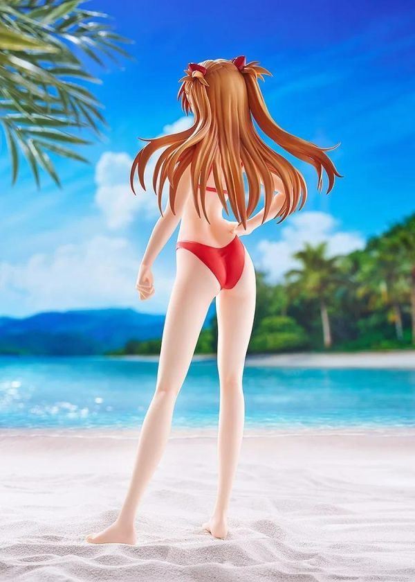 【PVC預定】 WAVE POP UP PARADE 海灘女王 福音戰士 明日香 綾波零 連身泳裝 L尺寸 
