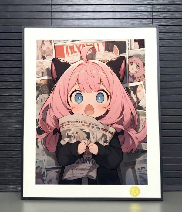 【海外代購】H2 《阿尼亞》間諜過家家SPYxFAMILY約爾福傑黃昏裝飾畫 