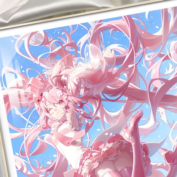 【海外代購】阿喵畫社 粉紅仙子 初音 