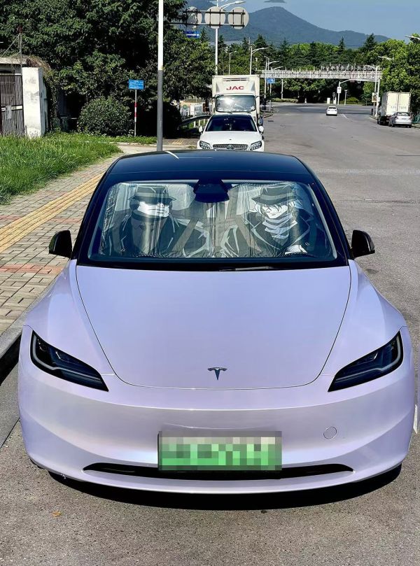 【海外代購】千鳥社 《汽車前擋遮陽—琴酒》 名偵探柯南黑衣組織琴酒二次元汽車遮陽防曬 