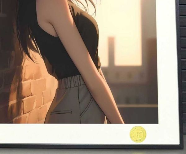 【海外代購】H2 《毛利蘭》名偵探柯南裝飾畫 