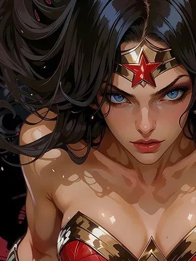 【海外代購】巴洛克 《神奇女俠》裝飾畫 DC 