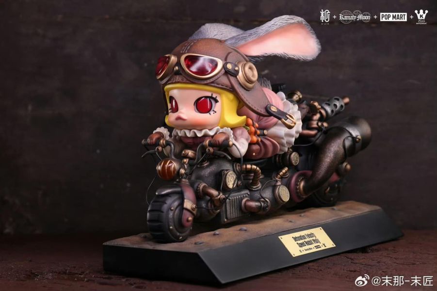【海外現貨】末那末匠+POPMART 《蒸氣龐克爆裂時速兔女郎MOLLY》 