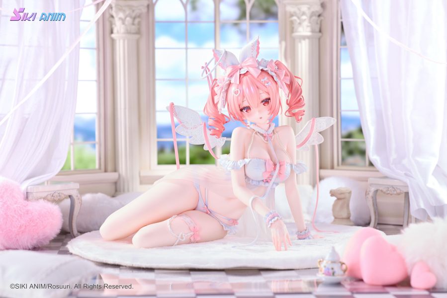 【PVC預定】SIKI ANIM 原畫：Rosuuri 白兔Rosu 天使版 