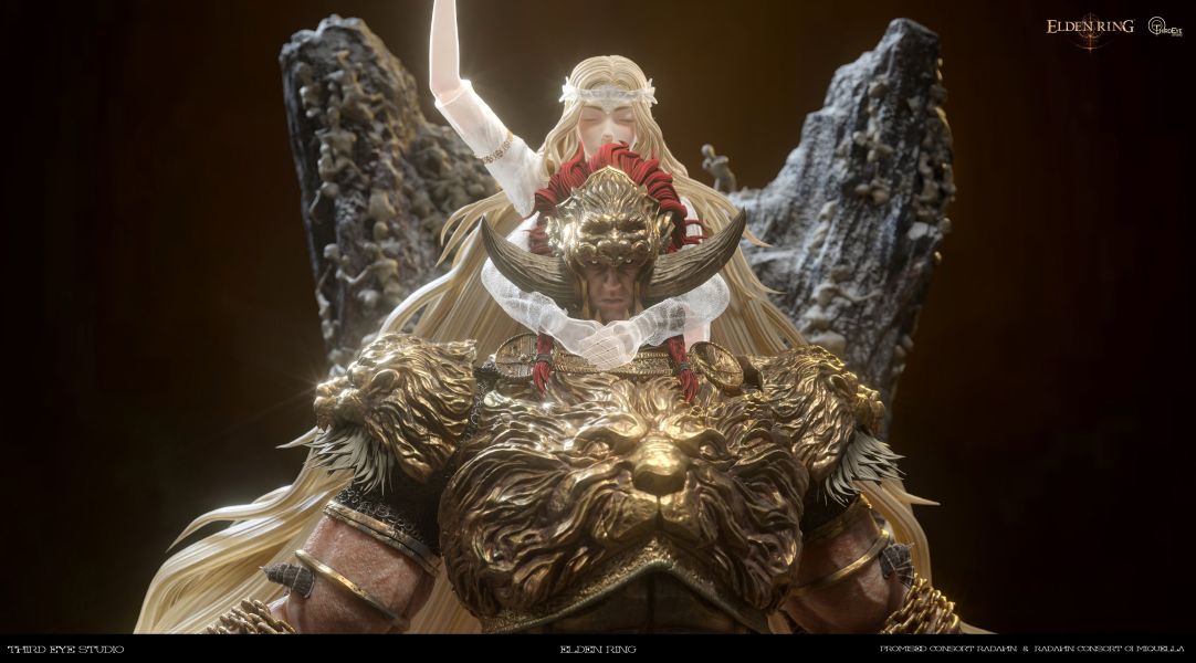 【預留請洽客服】Third Eye 第三隻眼 老頭環系列03--約定之王拉塔恩&米凱拉的王 拉塔恩 