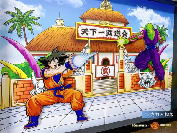 【海外代購】神秘畫廊 七龍珠 七龍珠 天下第一武道會 裝飾畫 