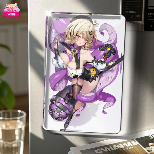 【海外代購】阿喵畫社 絕區零 伊德海莉 展館級12k收藏超清精裱畫 冰箱貼 