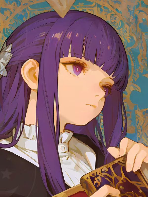【海外代購】星空 《魔法卡菲倫》葬送的芙莉蓮Fern海塔Beyond Journey's End裝飾畫 