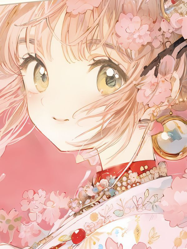 【海外代購】星空 《櫻花小櫻》魔卡少女櫻庫洛牌百變小櫻動漫裝飾畫 