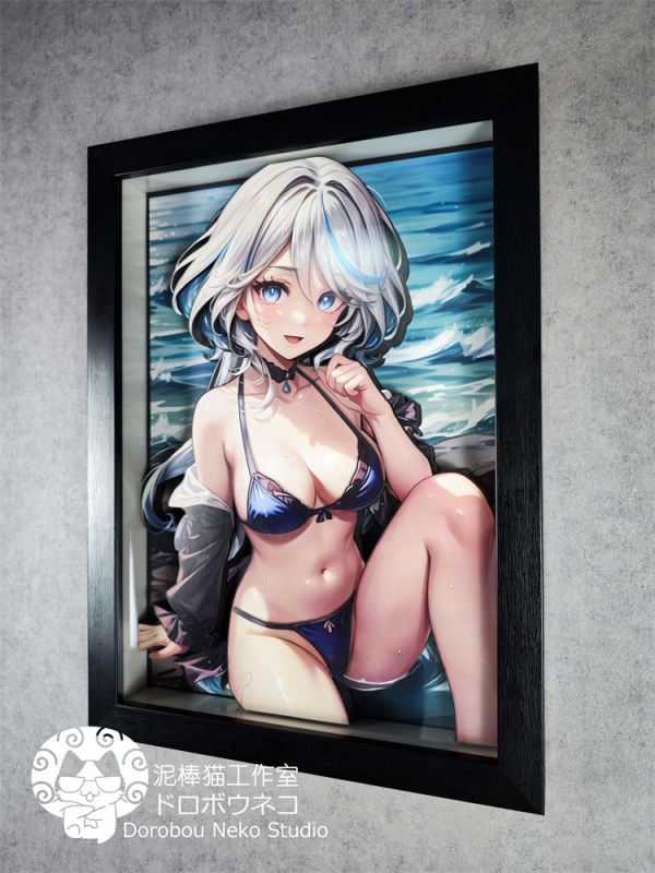 【海外代購】泥棒貓 DSRL-019 芙寧娜 可月兌立體畫 