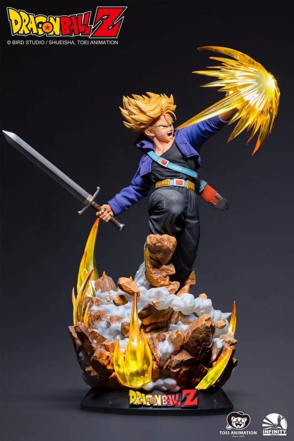 【海外代購】【56.5CM】開天 1/4《龍珠Z》未來戰士 特蘭克斯 