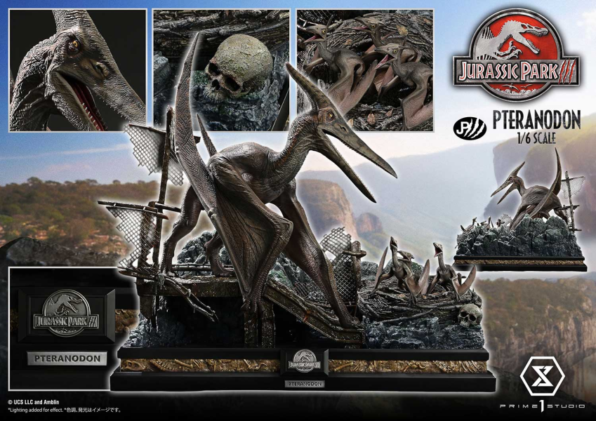 【預定】Prime 1 P1S 1/6 侏羅紀公園3 Pteranodon 翼龍 標準版 