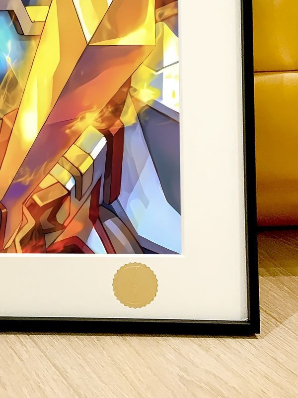 【海外代購】星空 《光能使者》魔動王遙大地加斯拉比裝飾畫 