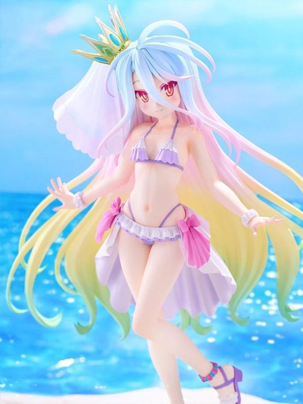 【PVC預定】FuRyu TENITOL TALL 遊戲人生 白色 泳裝禮服 