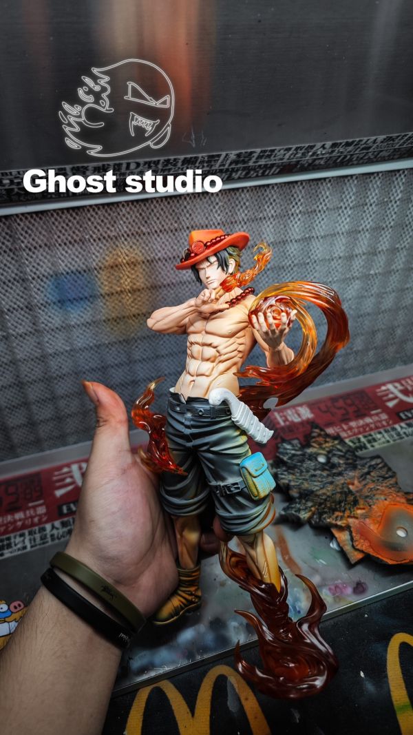 【預定】Ghost 幽靈 白團共鳴系列第二彈 火拳-艾斯 