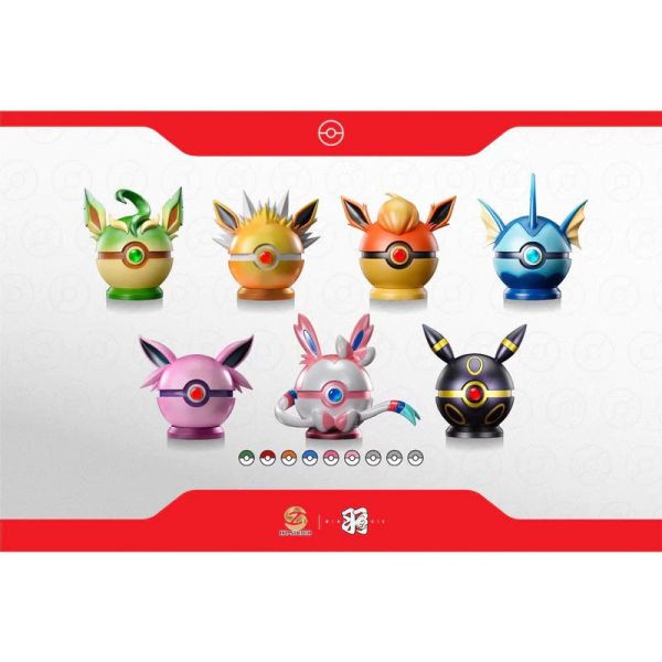 【海外代購】羽 HZ 伊布1:1精靈球系列3-7 