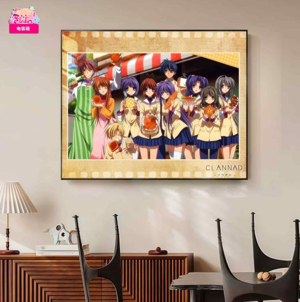 【海外代購】阿喵畫社 CLANNAD 8k功能電錶箱裝飾畫 
