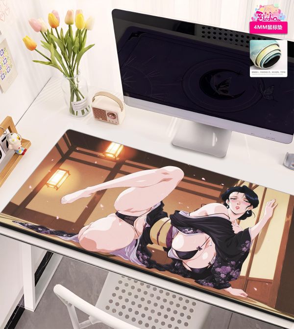 【海外代購】阿喵畫社 臥姿 高柳澄江 新品12K超清主題裝飾畫週邊 滑鼠墊 冰箱貼 