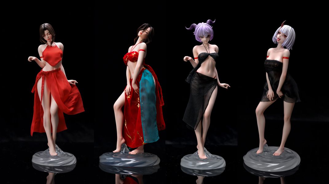 【預定】ODD 國潮風真衣 莉莉 紺羽 詩詩 玖吞魔女