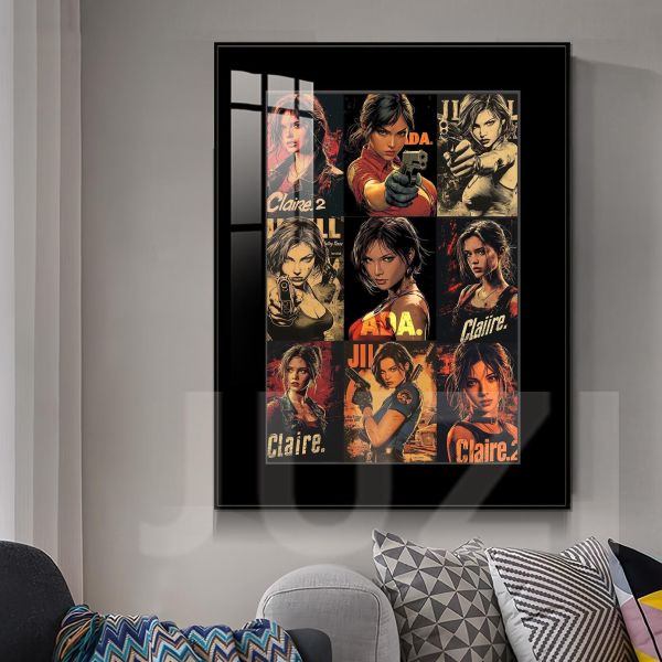 【海外代購】橘子 JUZI 生化危機系列女性角色群像 