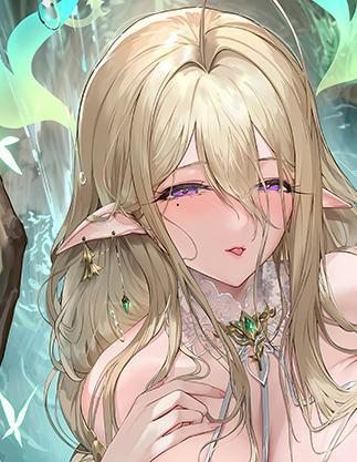 【海外代購】巴洛克 《泳裝金獅》碧藍航線Gouden Leeuw遊戲二次元裝飾畫冰箱貼 