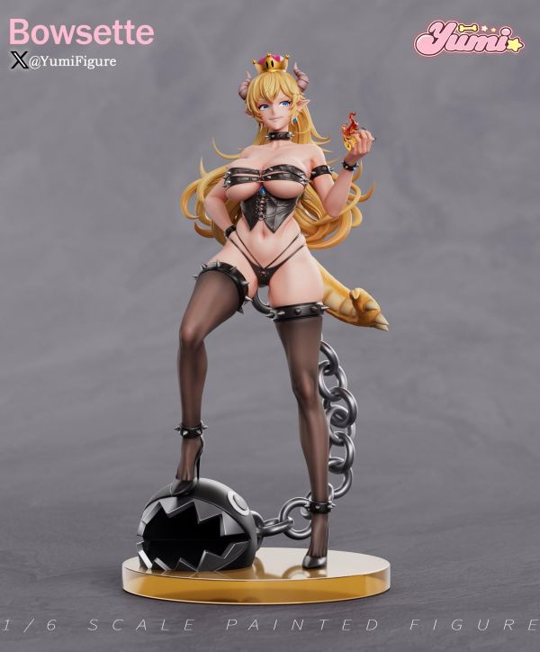【R18預定-海外私定】Yumi 庫巴姬 庫巴公主 Bowsette 1/6 