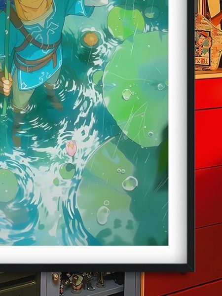 【海外代購】巴洛克 《荷葉林克》Link 薩爾達傳說Zelda任天堂動漫裝飾冰箱貼 