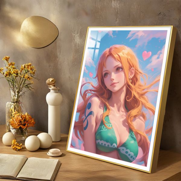 【海外代購】阿喵畫社 晚霞娜美 