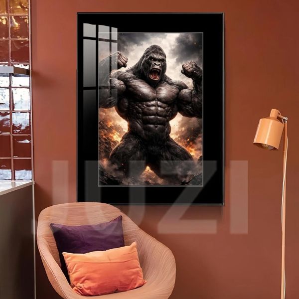 【海外代購】橘子 金剛：怒嘯裝飾畫 