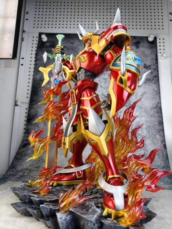 【預定】殭屍車 數碼寶貝04 無限地帶 門神系列第一彈 凱撒暴龍獸 