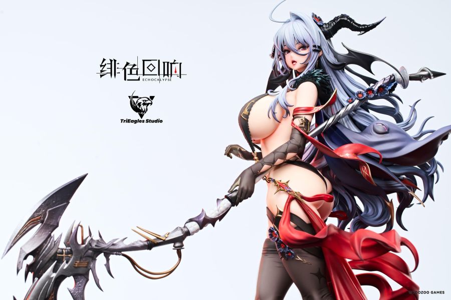 【預定】TriEagles TES 《緋色迴響》正版授權系列 雕像第一彈 黛莫妮卡 
