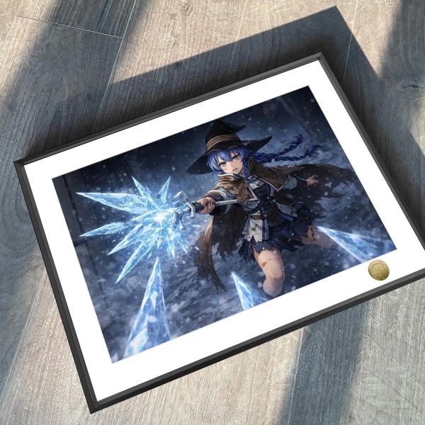 【海外代購】皇呱 《水王級魔術師》無職轉生洛琪希裝飾畫 午睡毯 地毯 