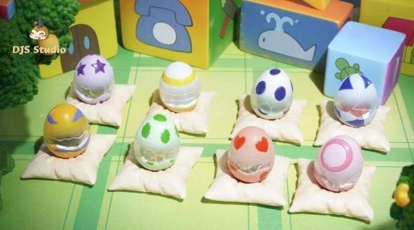 【海外代購】獨角獸 創始村系列 一代孵化數碼蛋+睡眠幼年期1 