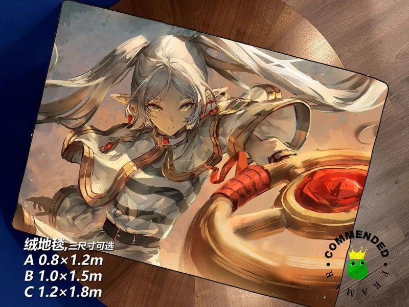 【海外代購】皇呱 《大魔法使芙莉蓮》葬送的芙莉蓮裝飾畫午睡毯 地毯 