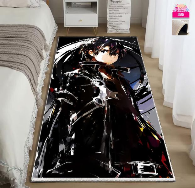 【海外代購】阿喵畫社 桐人亞絲娜雙聯大筆款 新品8k主題高清裝飾畫 地墊 