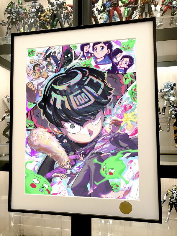 【海外代購】星空 《靈能100》靈能百分百路人超能影山茂夫龍套靈幻新隆小酒窩動漫二次元裝飾畫 