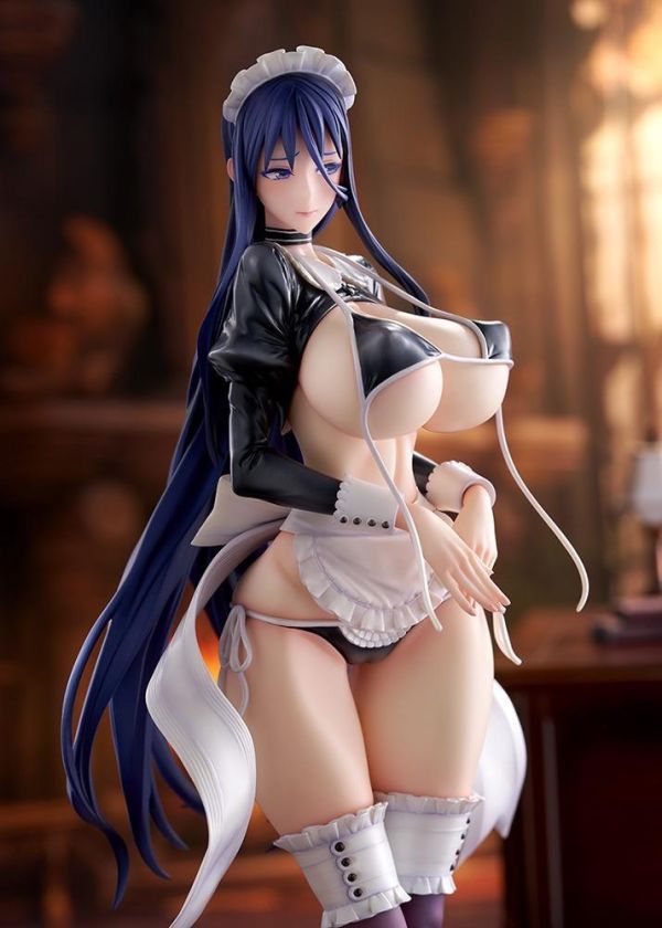 【R18PVC-預定】QuesQ RAITA 絕對純白魔法少女 鈴原美紗 女僕泳裝風格 