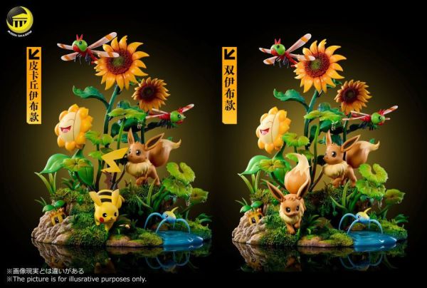 【預定】月影殿 自然系列伊布第五彈 伊布皮卡丘 