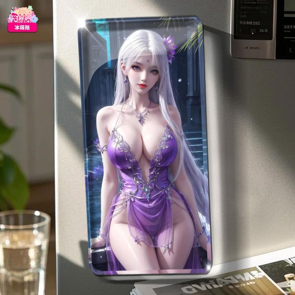 【海外代購】阿喵畫社 紫韻 小醫仙卷軸畫 鬥破蒼穹 