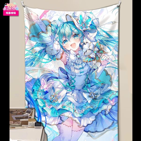 【海外代購】阿喵畫社 歌聲未來 初音臻彩款 展館級8k收藏超清精裱畫 牆面掛毯 床頭地墊 發光卡磚 冰箱貼 