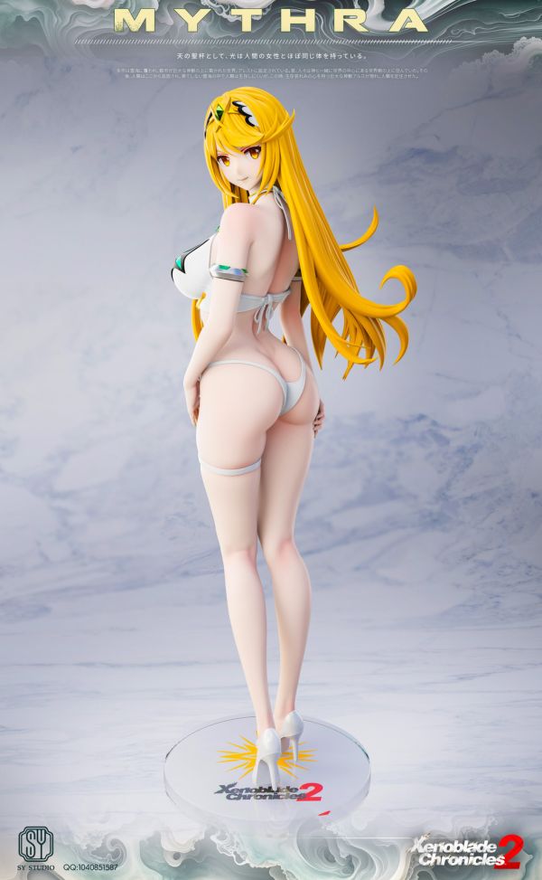 【預定】森炎 SY 女角色輕雕像系列 第一款 異度之刃 光Mythra&焰 Pyra 共鳴 