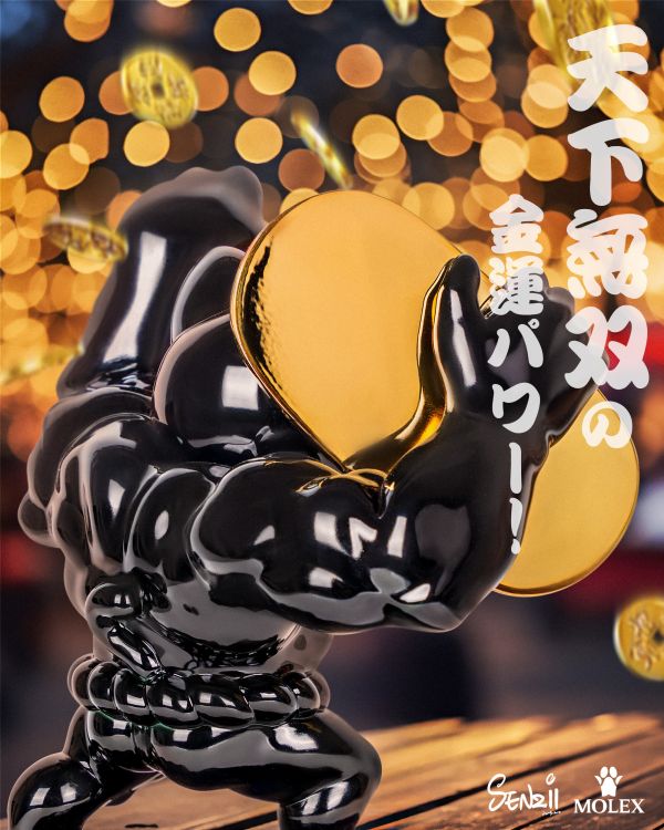 【預定】SENZII 千紙 貓力士 MOLEX 金運版 