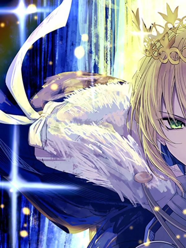 【海外代購】巴洛克 《王冠saber》Fate/stay night阿爾託莉雅裝飾畫 