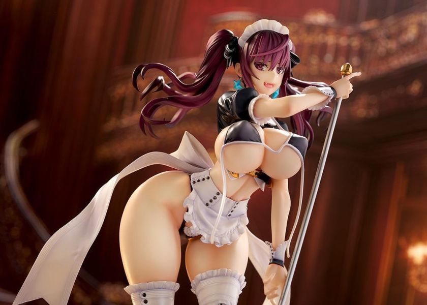 【R18PVC-預定】QuesQ RAITA 絕對純白魔法少女 倉本艾莉卡 女僕泳裝風格 