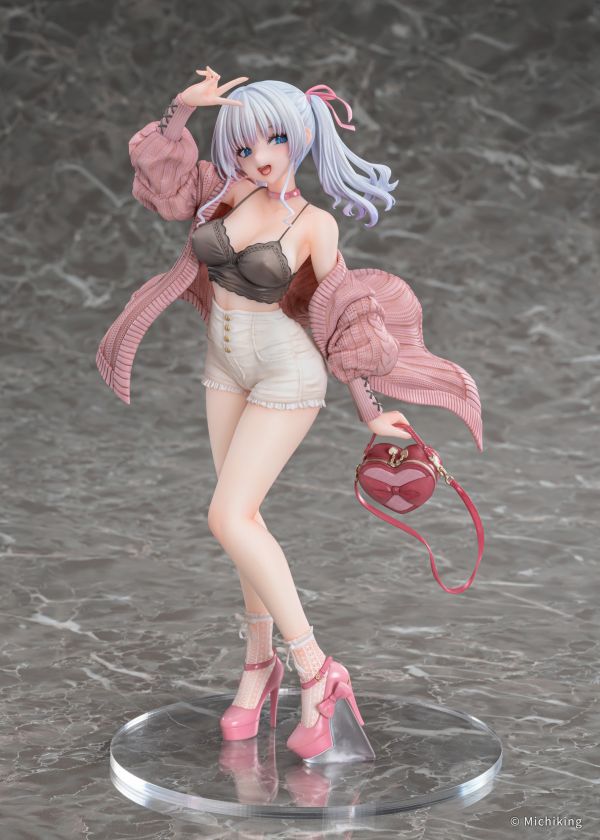 【R18PVC-預定】Vibrastar みちきんぐ 原畫 紫音 Passion Pink 