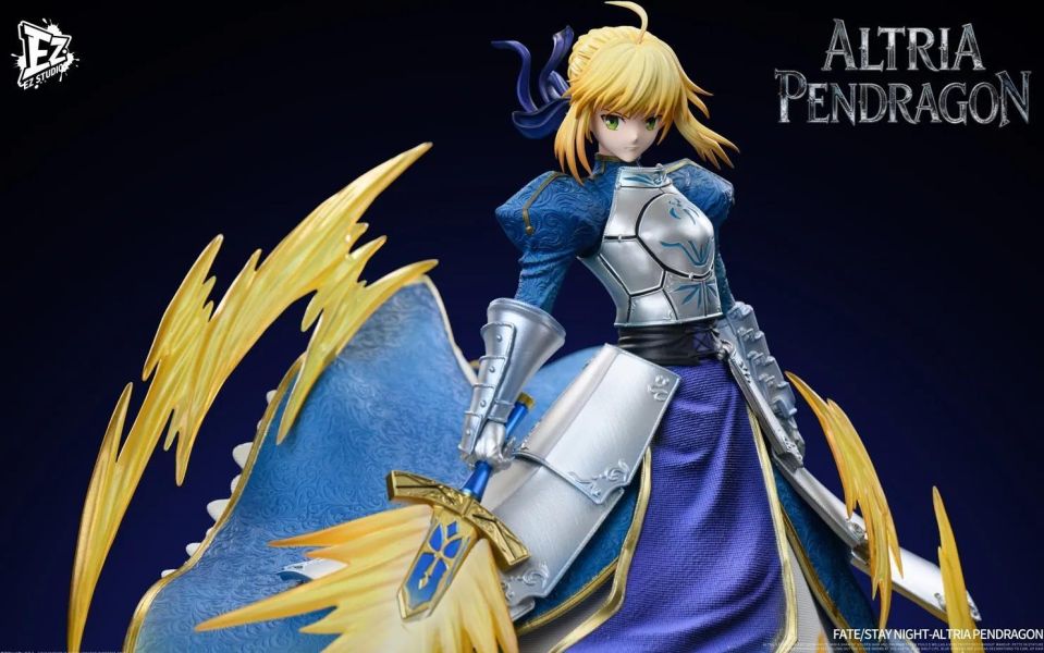 【預定】EZ 亞瑟王白呆saber Fate 