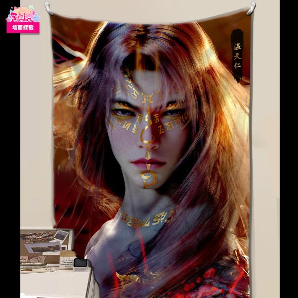 【海外代購】阿喵畫社 溫天仁 8k主題高清裝飾畫 牆面掛毯 冰箱貼 